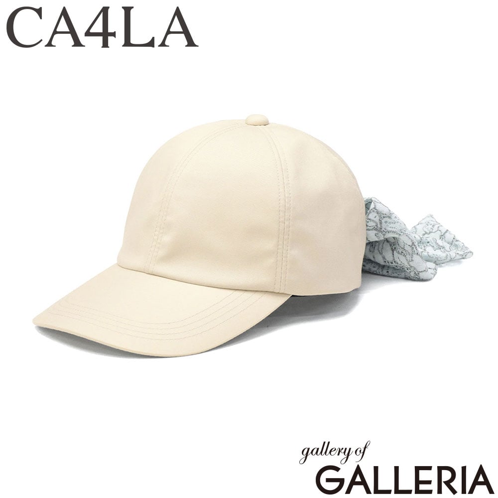 カシラ CA4LA キャップ 可愛い オシャレ リボン付き 6パネル UV ブランド 日本製 Main Collection HILDA 5 TOZ00174