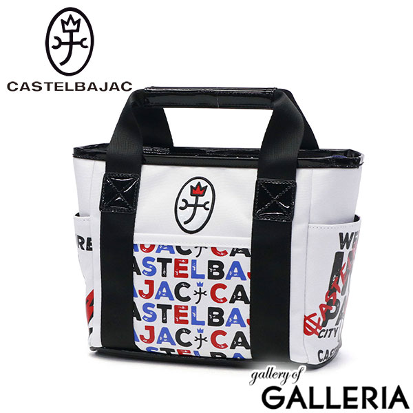 カステルバジャック スポーツ カートバッグ メンズ レディース ゴルフ CASTELBAJAC SPORT カートトート トートバッグ ミニトート ラウンドバッグ 小さめ 軽量 ブランド テディベア A5 BEAR柄カートポーチ CBZ035