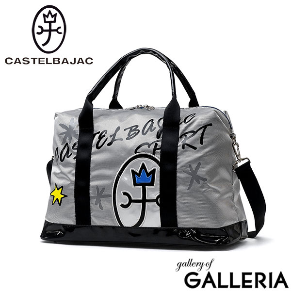 CASTELBAJAC SPORT ボストンバッグ ゴルフボストンバッグ 軽い 斜めがけ ショルダー 2WAY 底鋲 立体ロゴボストンバッグ CBB036