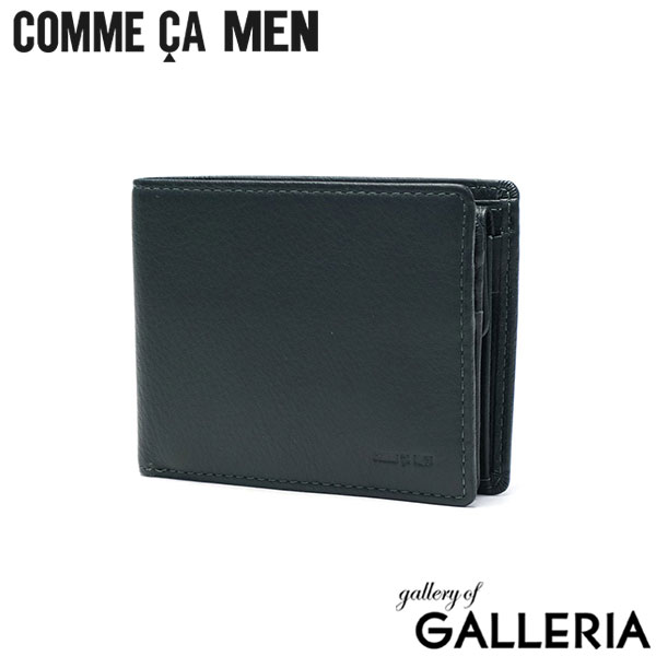 コムサメン 財布 メンズ 二つ折り コンパクト COMME CA MEN 二つ折り財布 サイフ ブランド 本革 革 レザー 軽い 軽量 小銭入れ 小銭入れ付き カード おしゃれ シンプル ウォレット Proche ポーシュ ベラ札入れ WCM5608