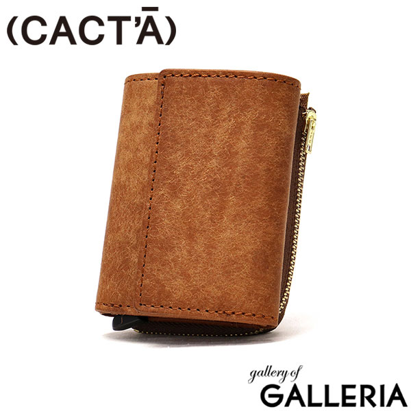 カクタ 三つ折り財布 財布 メンズ レディース (CACT'A) CACTA ブランド コンパクト 小さめ 三つ折り ミニ財布 本革 革 レザー スキミング防止 カードプロテクター PAYMENT HUNTER WALLET - MAX - PUEBLO 2044