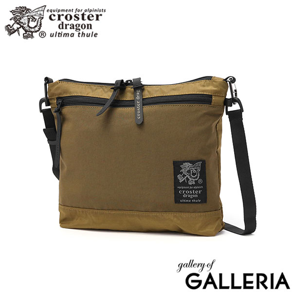 クロスタードラゴン ショルダーバッグ メンズ レディース croster dragon サコッシュ 斜めがけ 軽量 撥水 ブランド アウトドア A5 4L FR crossbody bag 4 CRDF-1004