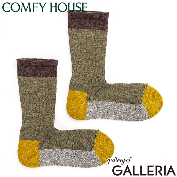 【メール便】 コンフィハウス 靴下 メンズ レディース COMFY HOUSE くつ下 ブランド おしゃれ クルーソックス クルー丈 ふくらはぎ スポーツ ウォーキング パイル L字型 日本製 スポーツ・クルー CHL140CR1