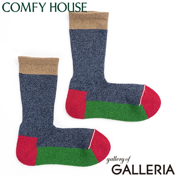 【メール便】 コンフィハウス 靴下 メンズ レディース COMFY HOUSE くつ下 ブランド おしゃれ クルーソックス クルー丈 ふくらはぎ スポーツ ウォーキング パイル L字型 日本製 スポーツ・クルー CHL140CR1