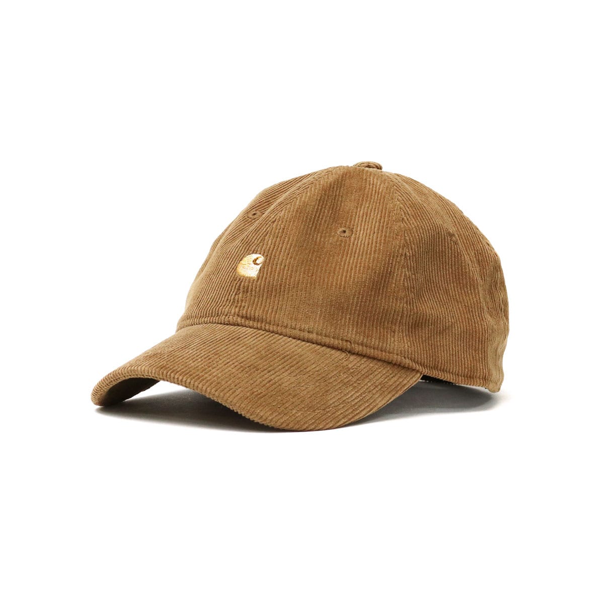 カーハート キャップ Carhartt WIP HARLEM CAP 帽子 コットン コーデュロイ ベースボールキャップ ロゴ ワンポイント 深め サイズ調整 刺繍 無地 アメカジ ストリート シンプル メンズ レディース ユニセックス I028955