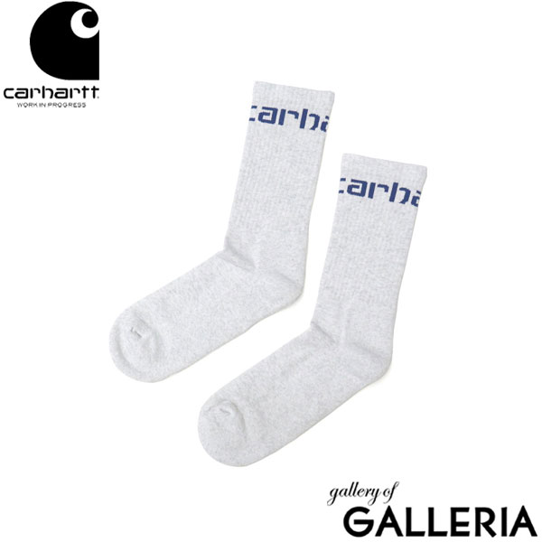 【メール便】日本正規品 カーハート 靴下 メンズ Carhartt WIP ソックス ギフト 黒 クルーソックス コットン 白 ブランド 厚手 カジュアル ロゴ おしゃれ クルー丈 CARHARTT SOCKS I029422
