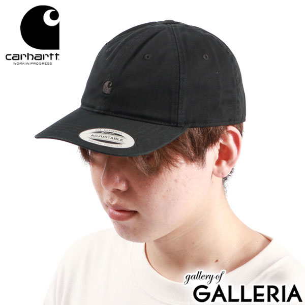 日本正規品 カーハート キャップ Carhartt WIP MADISON LOGO CAP マディソンロゴキャップ 帽子 コットン ロゴ ワンポイント 深め サイズ調整 刺繍 無地 アメカジ ストリート シンプル メンズ レディース I023750