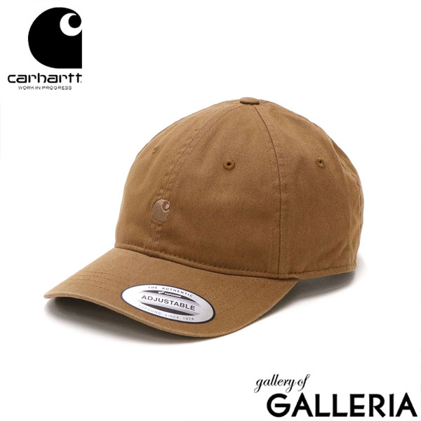 日本正規品 カーハート キャップ Carhartt WIP MADISON LOGO CAP マディソンロゴキャップ 帽子 コットン ロゴ ワンポイント 深め サイズ調整 刺繍 無地 アメカジ ストリート シンプル メンズ レディース I023750
