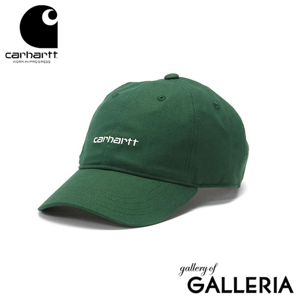 【日本正規品】カーハート キャップ Carhartt WIP CANVAS SCRIPT CAP 帽子 6パネル キャンバススクリプトキャップ コットン ロゴ  ワンポイント サイズ調整 刺繍 シンプル メンズ レディース ユニセックス I028876