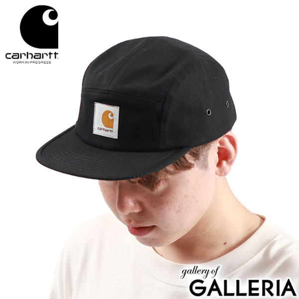 【日本正規品】カーハート キャップ Carhartt WIP BACKLEY CAP 帽子 5パネルキャップ バックレーキャップ コットン スクエアラベル ロゴ サイズ調整 シンプル メンズ レディース ユニセックス I016607