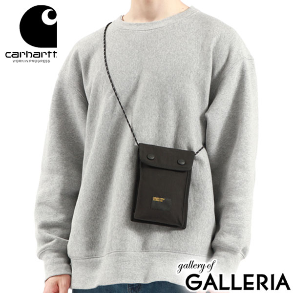 日本正規品 カーハート ショルダーポーチ メンズ レディース ブランド ネックポーチ 旅行 おしゃれ Carhartt WIP ショルダーバッグ 斜めがけ ミニ ミニショルダーバッグ 縦型 小さめ 撥水 HASTE NECK POUCH I032192