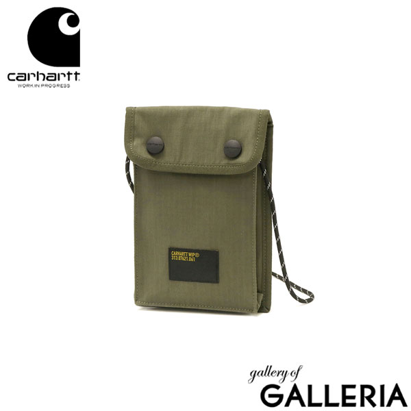日本正規品 カーハート ショルダーポーチ メンズ レディース ブランド ネックポーチ 旅行 おしゃれ Carhartt WIP ショルダーバッグ 斜めがけ ミニ ミニショルダーバッグ 縦型 小さめ 撥水 HASTE NECK POUCH I032192