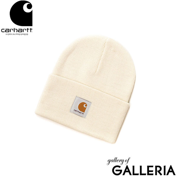 日本正規品 カーハート ニット帽 メンズ レディース ブランド Carhartt WIP 帽子 ビーニー アクリル おしゃれ ストリート 秋冬 春夏 ロゴ 折り返し ACRYLIC WATCH HAT I020222