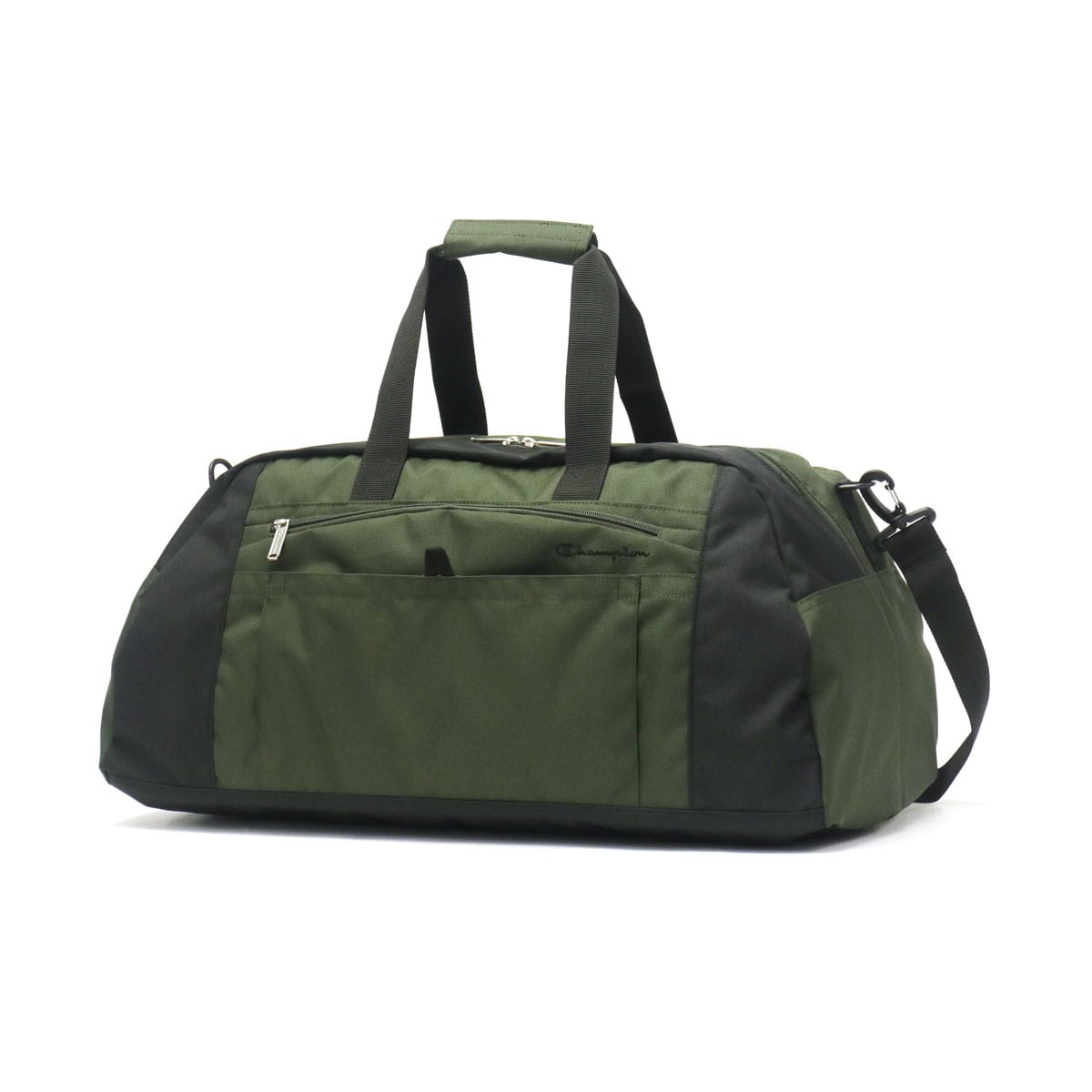 チャンピオン ボストンバッグ Champion ジョナサン 2WAY ダッフルバッグ 斜めがけ 38L 旅行バッグ 軽量 大容量 スポーツ 部活 合宿 修学旅行 遠征 旅行 小学生 中学生 高校生 男子 女子 黒 メンズ レディース 63396
