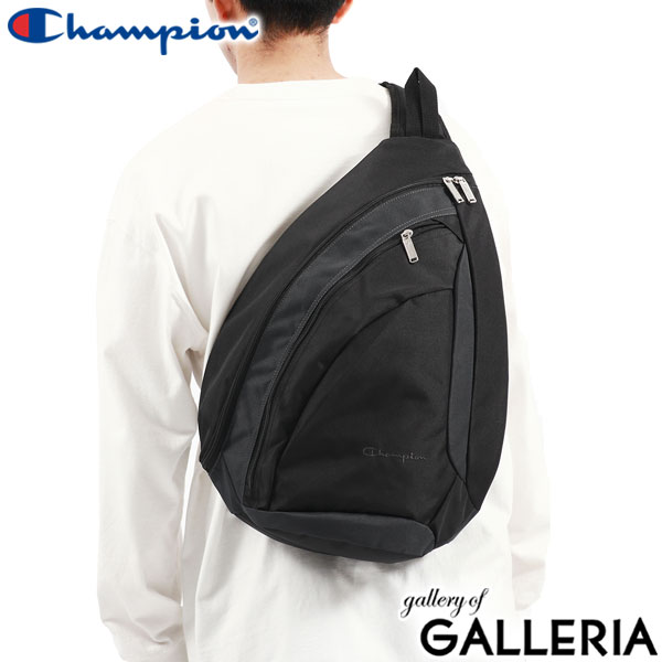 チャンピオン ボディバッグ メンズ レディース ブランド Champion ワンショルダーバッグ 斜めがけ バッグ 大きめ 軽量 軽い ファスナー 大人 キッズ 縦型 スポーティー 14L B5 ブライアン 63826