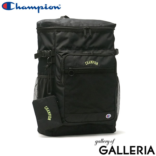 【セール】チャンピオン リュック レディース 大容量 通学 シンプル 黒 Champion リュックサック おしゃれ ブランド かわいい 軽量 軽い A4 B4 PC収納 30L 女子 大きめ 大きい 中学生 高校生 バックパック デイパック 68262