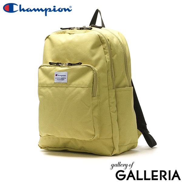 チャンピオン リュック メンズ レディース 通学 Champion リュックサック 大容量 男の子 女の子 バックパック デイパック おしゃれ A4 22L 軽量 軽い 通学リュック 男子 女子 中学生 高校生 大人 ブランド ジェイド 63834