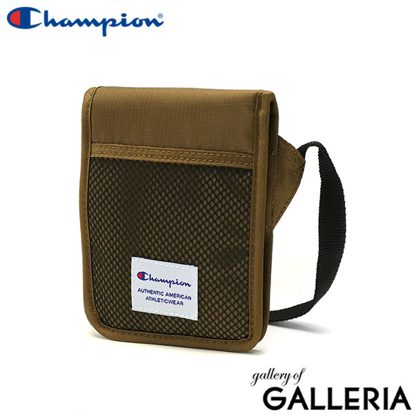 【メール便】チャンピオン ショルダーバッグ メンズ レディース 斜めがけ Champion お財布ショルダー 小さめ 軽量 ミニショルダー コンパクト 財布 小銭入れ カード収納 ブランド かっこいい ワイオミング 17511