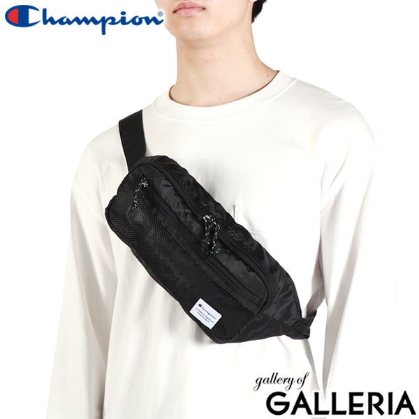 チャンピオン ウエストバッグ メンズ レディース 軽量 Champion ボディバッグ ミニショルダー コンパクト 軽い 小さめ 斜めがけバッグ 横型 カジュアル アウトドア ブランド かっこいい ワイオミング 17513