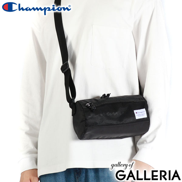 チャンピオン ショルダーバッグ メンズ レディース ブランド Champion ミニショルダー 斜めがけ バッグ 軽量 軽い 小さめ カジュアル アウトドア かっこいい おしゃれ ドラム型 ワイオミング 17514