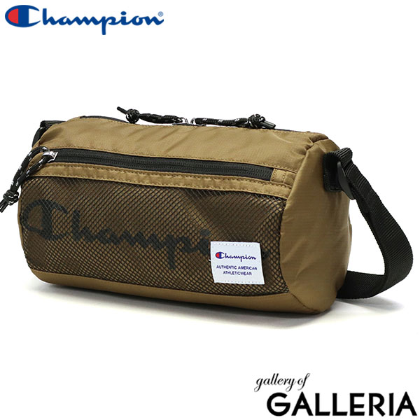 チャンピオン ショルダーバッグ メンズ レディース ブランド Champion ミニショルダー 斜めがけ バッグ 軽量 軽い 小さめ カジュアル アウトドア かっこいい おしゃれ ドラム型 ワイオミング 17514
