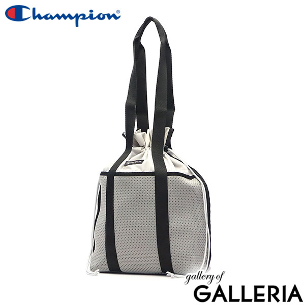 【セール】チャンピオン トートバッグ レディース Champion 巾着バッグ 巾着 肩かけバッグ カジュアル 大きめ 縦 縦型 タテ 軽量 軽い おしゃれ かわいい 肩かけ ブランド B5 15L 無地 ネオプレーン ネオ 63854