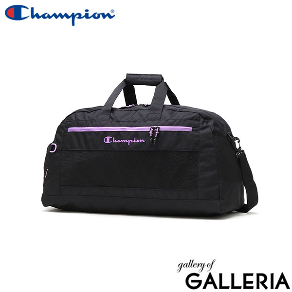 チャンピオン ボストンバッグ メンズ レディース 旅行 大容量 ブランド Champion 大きめ 軽量 スポーツ おしゃれ スポーティ 修学旅行 小学生 中学生 高校生 斜めがけ 2WAY A4 B4 52L スーシティ 63964