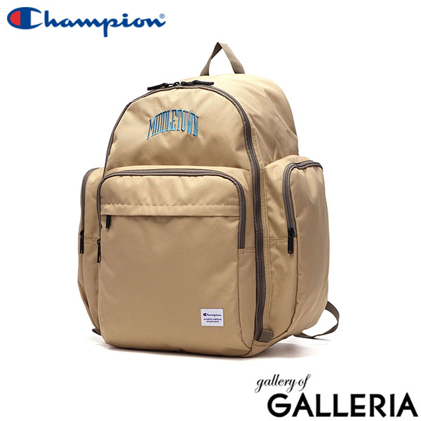 チャンピオン リュック レディース メンズ 大容量 軽量 通学 ブランド Champion おしゃれ カジュアル 旅行 スポーツ 女子 男子 高校生 学生 学校 スクール かわいい 可愛い 大きめ A4 B4 46L ルイジアナ 66025