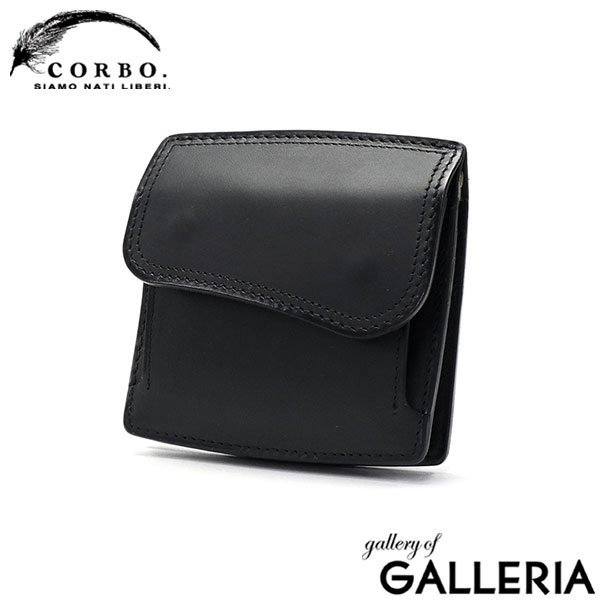 コルボ マネークリップ 財布 小銭入れ付き ブランド メンズ レディース カード おしゃれ CORBO 二つ折り コンパクト サイフ 本革 革 レザー 小さめ 日本製 SLATE マネークリップ式コンパクト財布 8LC-0414