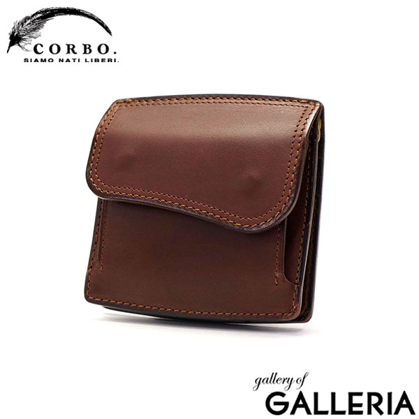 コルボ マネークリップ 財布 小銭入れ付き ブランド メンズ レディース カード おしゃれ CORBO 二つ折り コンパクト サイフ 本革 革 レザー 小さめ 日本製 SLATE マネークリップ式コンパクト財布 8LC-0414