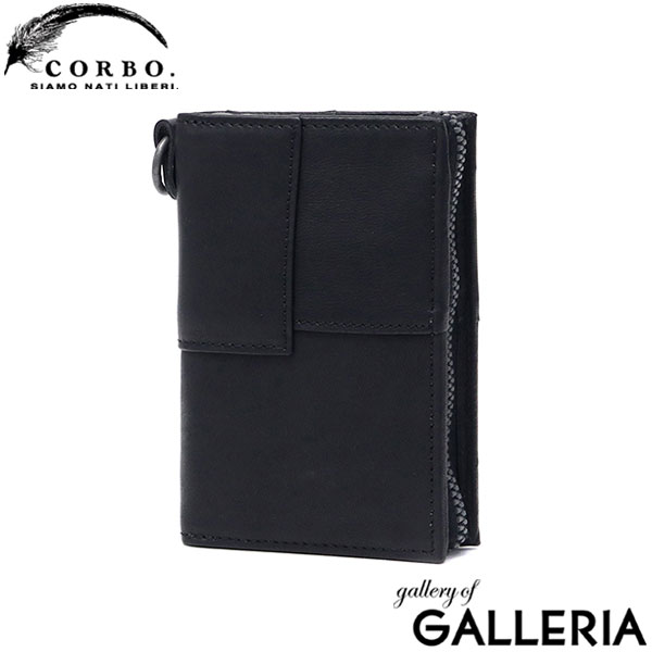 コルボ 財布 メンズ レディース 二つ折り CORBO. 二つ折り財布 ファスナー カードがたくさん入る 小銭入れ BOX型小銭入れ ブランド 本革 革 レザー 縦型 ウォレット 日本製 equines 札入れ(縦) 1LE-0306