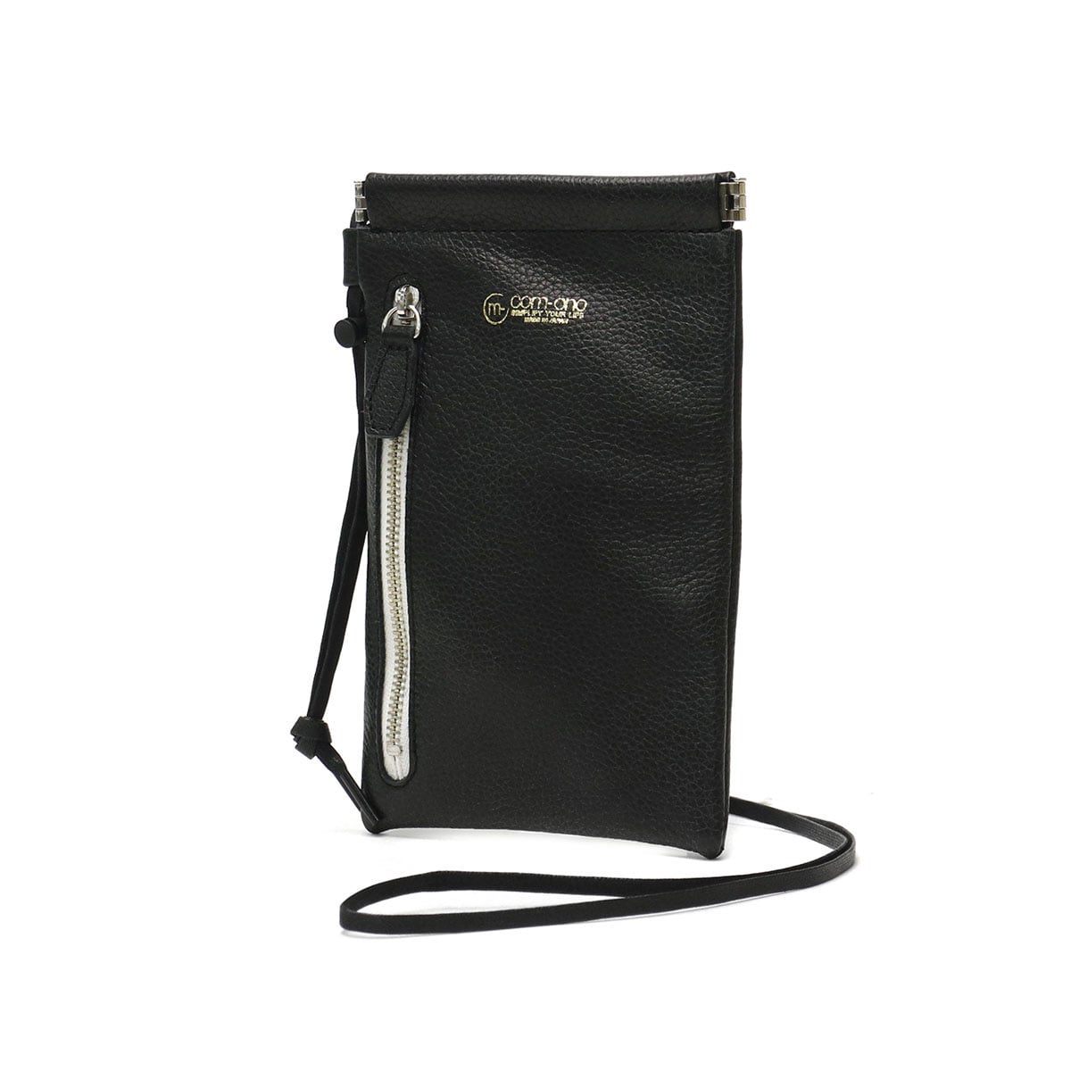 コモノ 財布 com-ono スリムネックウォレット Slim Series slim neck wallet スマホポーチ 小物入れ 本革 日本製 メンズ レディース SLIM-003