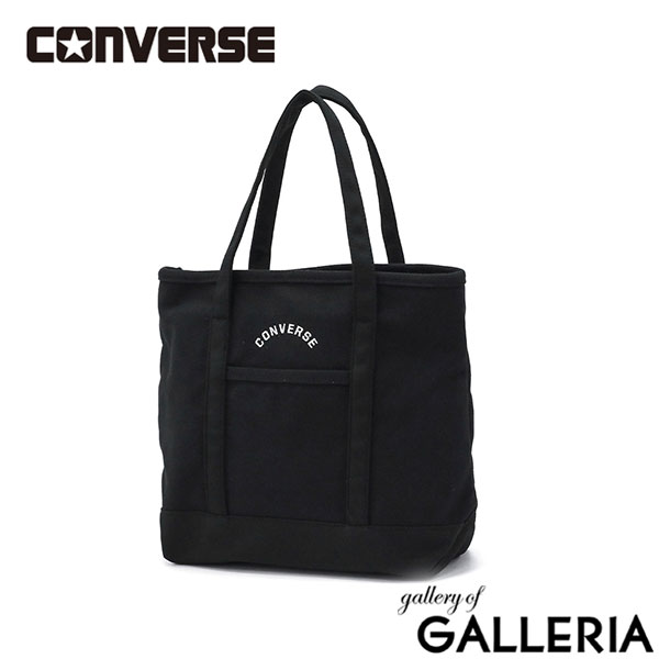 コンバース トートバッグ レディース メンズ キャンバス ファスナー付き 小さめ CONVERSE 軽量 軽い ブランド 大学生 かわいい 旅行 ミニトート 小さい コンパクト シンプル 無地 カジュアル A5 アーチトートバッグ S 80312400
