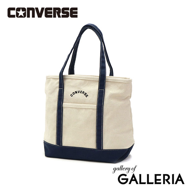 コンバース トートバッグ レディース メンズ キャンバス ファスナー付き 小さめ CONVERSE 軽量 軽い ブランド 大学生 かわいい 旅行 ミニトート 小さい コンパクト シンプル 無地 カジュアル A5 アーチトートバッグ S 80312400