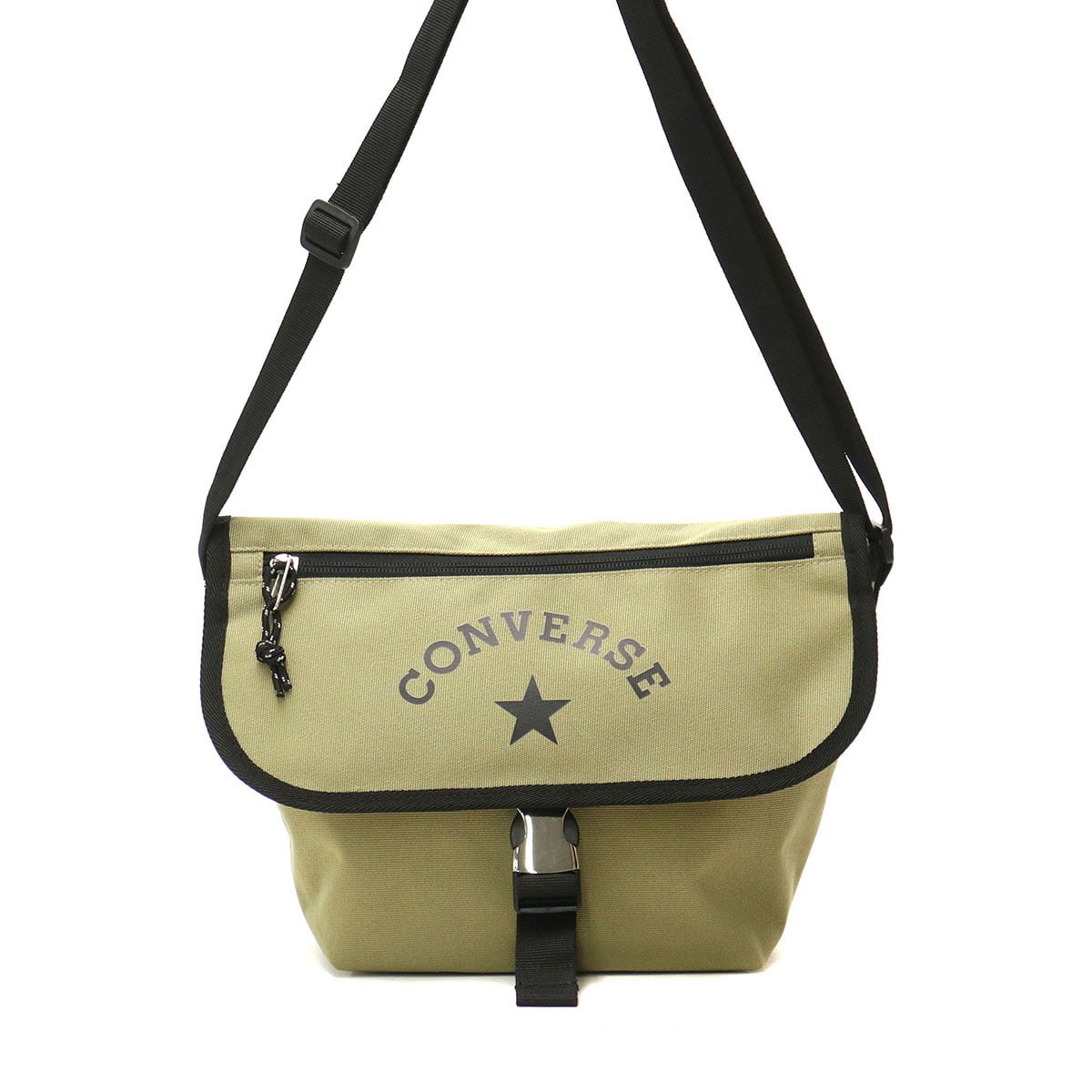 コンバース ショルダーバッグ CONVERSE バッグ LOGO PRINT FLAP BAG ミニショルダーバッグ レディース 斜めがけ カジュアル 14561700