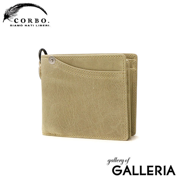 CORBO コルボ 財布 二つ折り財布 メンズ 革 CLAY works HORSE 8JF-9977