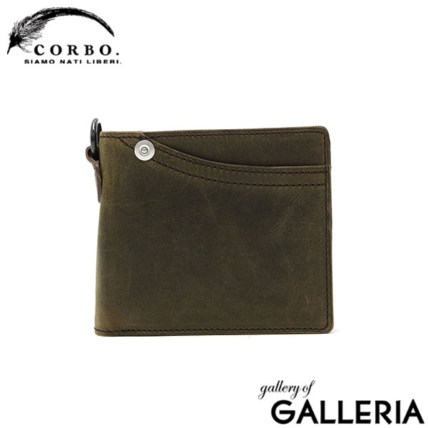 CORBO コルボ 財布 二つ折り財布 メンズ 革 CLAY works HORSE 8JF-9977