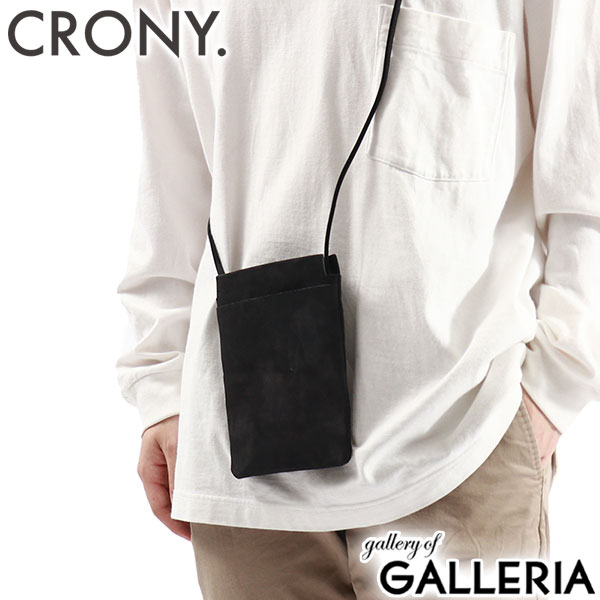 クルニー ショルダーバッグ CRONY. Tatum Smartphone Pouch スマートフォンポーチ スマホポーチ スマホショルダー ミニショルダーバッグ 斜めがけ 小さめ 軽量 スリム 革 本革 日本製 メンズ レディース CR-00038