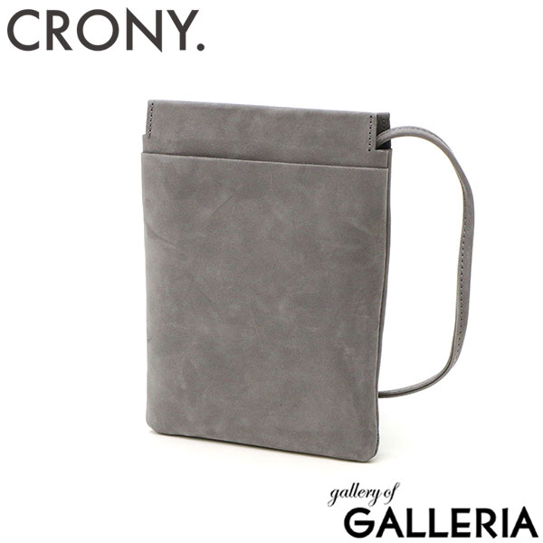 クルニー ショルダーバッグ CRONY. Tatum Smartphone Pouch スマートフォンポーチ スマホポーチ スマホショルダー ミニショルダーバッグ 斜めがけ 小さめ 軽量 スリム 革 本革 日本製 メンズ レディース CR-00038