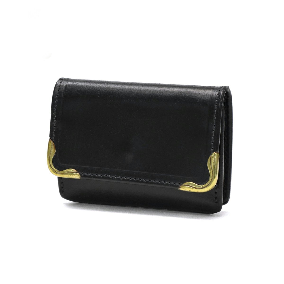 クランプ 財布 Cramp コインケース 小銭入れ 本革 革 小さい BOX型小銭入れ カード UK Bridle Leather サイド金具 ギャルソンコインケース ブライドルレザー メンズ レディース 池之端銀革店 Cr-917