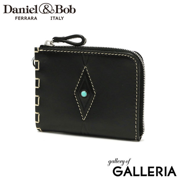【セール】正規品1年保証 ダニエル&ボブ 財布 Daniel&Bob WAGNER AZTECA CUOIO ミニ財布 小銭入れ L字ファスナー 本革 メンズ レディース GFT-056-4-27L