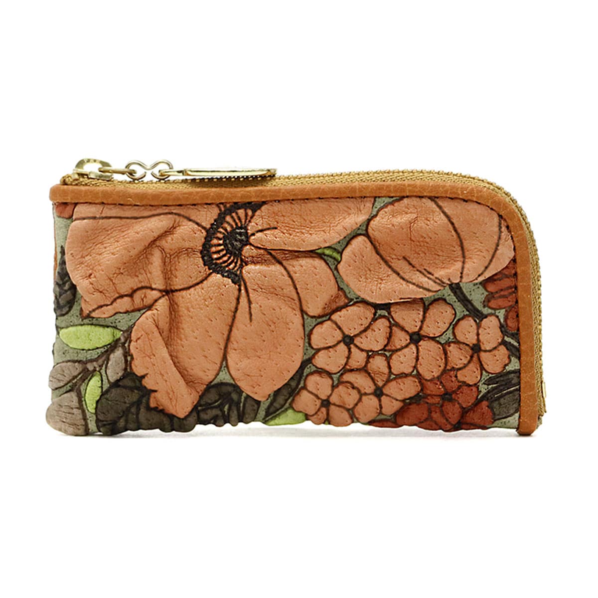 デコブランシェ decobranche コインケース KYOUKA 京香 チェーン付き小銭入れ 友禅革 本革 キーケース レディース 日本製 d-03-32 おもてなしセレクション受賞