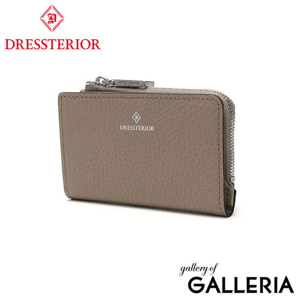 ドレステリア キーケース メンズ レディース ブランド DRESSTERIOR 本革 革 レザー カード カード入れ 小銭入れ付き 小銭入れ 鍵 鍵入れ シンプル おしゃれ 4連 プレゼント Cavalier 861611