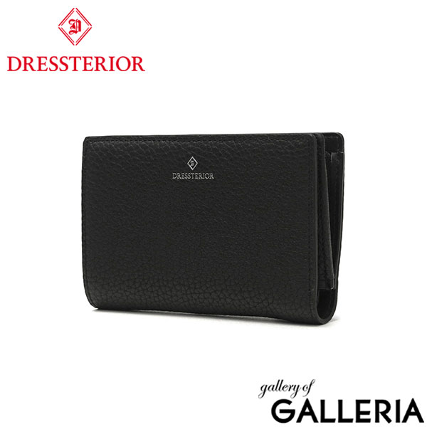 ドレステリア 二つ折り財布 メンズ レディース ブランド 本革 DRESSTERIOR 財布 小銭入れあり 小銭入れ ファスナー 大容量 小銭入れ 牛革 革 レザー カード 二つ折り コンパクト Cavalier 861615