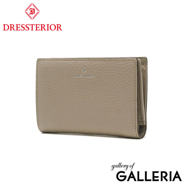 ドレステリア 二つ折り財布 メンズ レディース ブランド 本革 DRESSTERIOR 財布 小銭入れあり 小銭入れ ファスナー 大容量 小銭入れ 牛革 革 レザー カード 二つ折り コンパクト Cavalier 861615