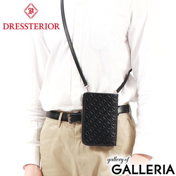ドレステリア ショルダーバッグ メンズ レディース 斜めがけバッグ 革 DRESSTERIOR スマホショルダー 40代 50代 小さめ ブランド 本革 レザー 斜めがけ 大人 軽量 軽い Welsh 864101
