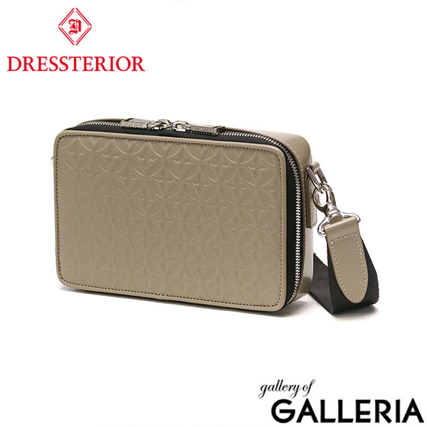 ドレステリア ショルダーバッグ メンズ レディース 斜めがけバッグ 革 DRESSTERIOR 40代 50代 小さめ ブランド 本革 レザー 斜めがけ 斜め掛け 大人 軽量 コンパクト Welsh 864102