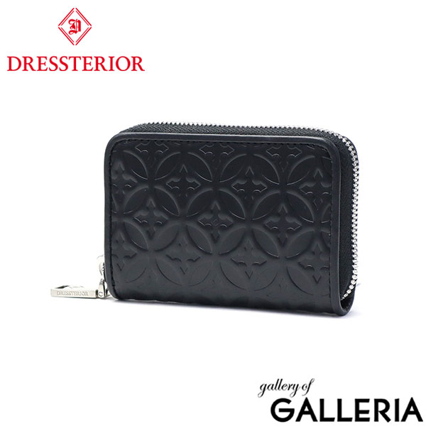 ドレステリア 小銭入れ メンズ レディース ブランド カード 小さい 本革 DRESSTERIOR 50代 40代 コインケース カードケース ファスナー コンパクト ウェルシュ Welsh 86460