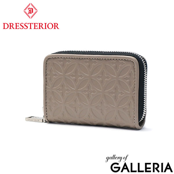 ドレステリア 小銭入れ メンズ レディース ブランド カード 小さい 本革 DRESSTERIOR 50代 40代 コインケース カードケース ファスナー コンパクト ウェルシュ Welsh 86460