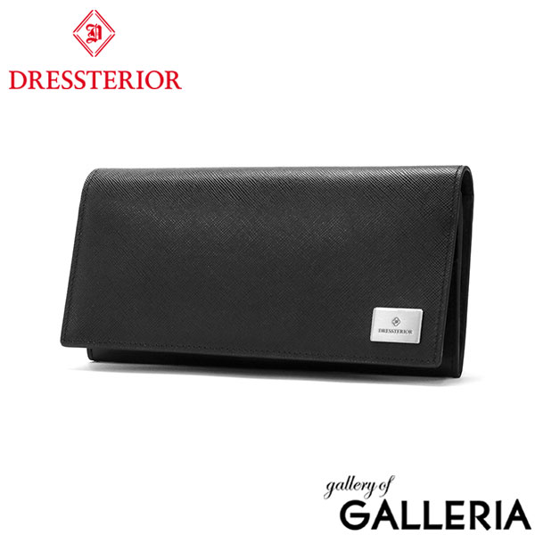 ドレステリア 長財布 メンズ レディース DRESSTERIOR 財布 ブランド 本革 革 大容量 スリム 薄型 小銭入れ カード かぶせ ロングウォレット シンプル おしゃれ Harrier 868615